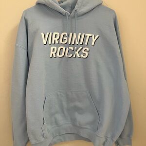 Danny Duncan Virginity Rocks Light Blue Hoodie Size XL
